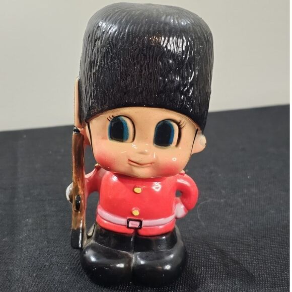 1960's Queen Royal Guard Piggy Bank - Picture 1 of 3